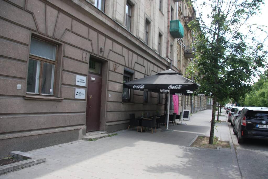 ヴィリニュスAngelu Willos Apartamentaiアパートメント エクステリア 写真